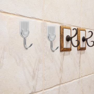 КРЮЧКИ ДЛЯ КУХОННОГО ШКАФА ПРИКЛЕЕННЫЕ НАСТЕННЫЕ КРЮЧКИ ДЛЯ ВАННОЙ КОМНАТЫ №.