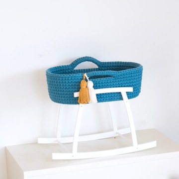 Как Моисей Деревянная люлька Корзина для кукол Постельное белье Подарок девочке