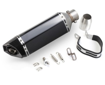 ГЛУШИТЕЛЬ ДЛЯ МОТОЦИКЛА UNIVERSAL SPORT EXHAUST CARBON BASS KILLER 125 600