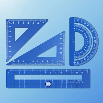 Стиль A16, алюминиевая линейка для рисования