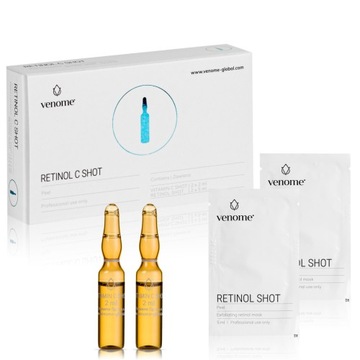 Venome RETINOL C SHOT - 2 zabiegi