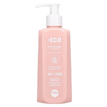 MILA ECO PURE VOLUME Maska oczyszczająca i objętoś