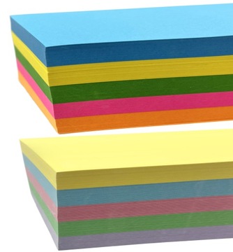 Papier ksero kolorowy A4 mix 10 kolorów 500 kartek