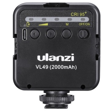 Светодиодная лампа Ulanzi VL49 для GoPro Hero DJI SJCAM XIAOMI