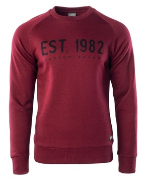 Male Sweatshirt MAGNUM BENELLI POMEGRANATE/BLACK - XL