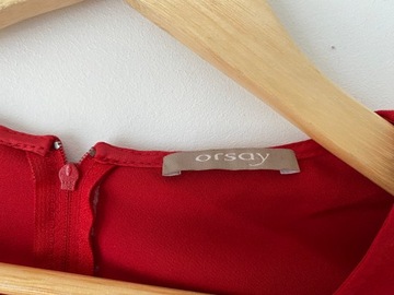 Orsay czerwona sukienka 36