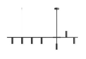 Aldex 1104T1 LAMPA WISZACA TREVO 7 ALL BLACK