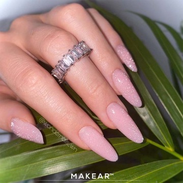 Makear Top Moonlight Блестящие частицы с блестками 8 мл