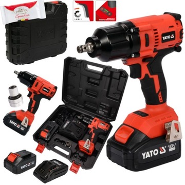 YATO 18V KLUCZ BEZSZ 1/2 700NM 3AH ŁAD YT-82806