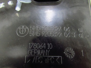BMW 1 F20 F21 KRYT POD NOHY DESKY SPOLUJEZDCE PRAVÁ 9205397