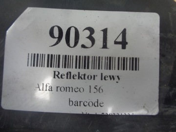 ALFA ROMEO 156 FACELIFT SVĚTLOMET SVĚTLO LEVÝ PŘEDNÍ EUR