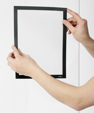 РАМКА ПРОЧНАЯ DURAFRAME ПРИМЕЧАНИЕ A4, ЧЕРНАЯ Прочная