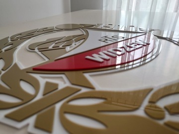 Настенная вывеска с гербом Видзев Лодзь, подарок на день рождения мужу, сыну, парню