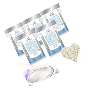 5x WOSK TWARDY DO DEPILACJI do PODGRZEWACZ CRYSTAL