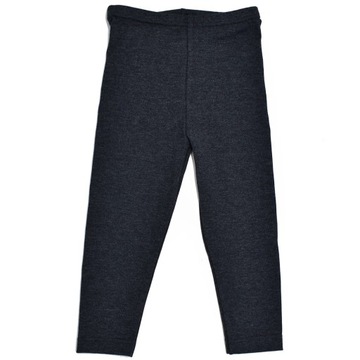 Legginsy dziecięce CIEMNY GRAFIT bawełna100% r92