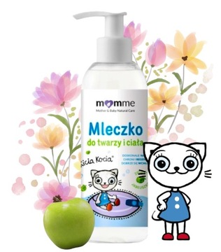 MomMe KK Mleczko do twarzy Zielone Jabłuszko 150ml