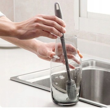 СИЛИКОНОВАЯ ЩЕТКА ДЛЯ МЫТЬЯ БУТЫЛОК