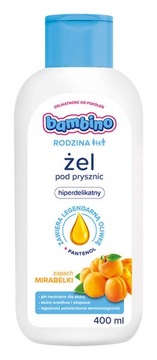 Bambino Rodzina Żel Pod Prysznic Zapach Mirabelki