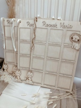 Годик для фотографий годовалой давности в рамках 70х50.