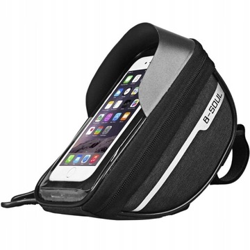 ВОДОНЕПРОНИЦАЕМАЯ ВЕЛОСИПЕДНАЯ СУМКА С ДЕРЖАТЕЛЕМ ДЛЯ ТЕЛЕФОНА