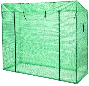 SZKLARNIA OGRODOWA BALKONOWA FOLIOWA DOMEK 2M FILTR UV STABILNA 140g/m2