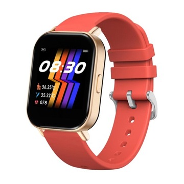 Smart Watch Sports Fitness Tracker Heart Rate Red