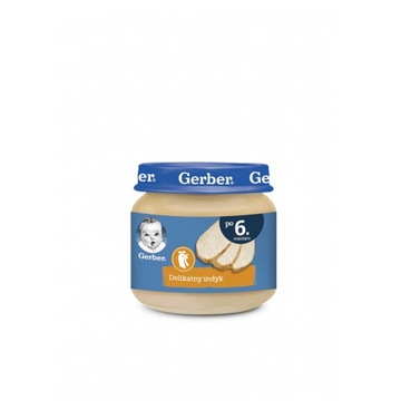 GERBER Delikatny indyk 80 g