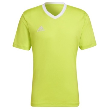 Koszulka męska Adidas Entrada 22 limonkowa r. L