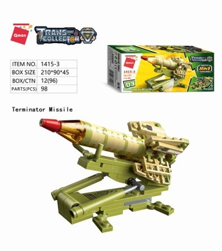 Zestaw Qman Thunder Expedition Battle Car 1415 8w1