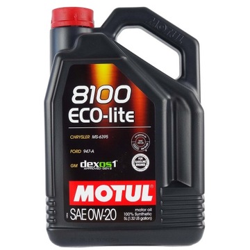 OLEJ MOTUL 8100 ECO-LITE 0W20 5L AP