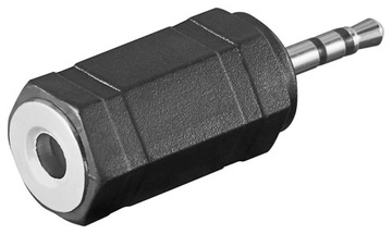Adapter do słuchawek wtyk jack AUX 2,5 mm / 3,5mm