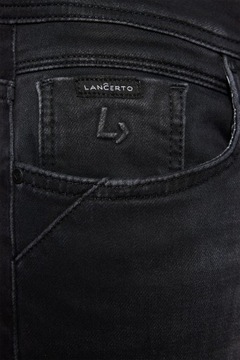 Szorty Jeans Ciemnoszare Lancerto Curtis W31/L32