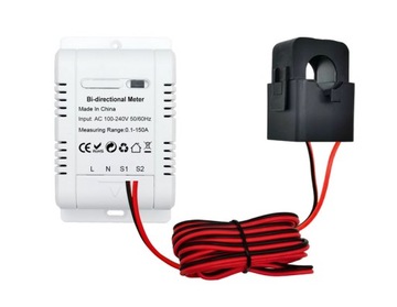 Dwukierunkowy 1-fazowy licznik energii TUYA ZigBee