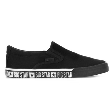 Trampki Damskie Big Star Tenisówki czarne buty 38