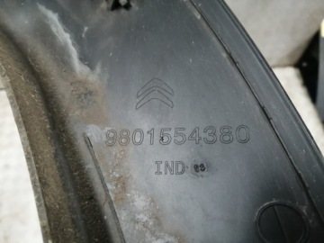 CITROEN C4 CACTUS ПРАВАЯ ОТДЕЛКА ЗАДНЕГО КРЫЛА 9801554380