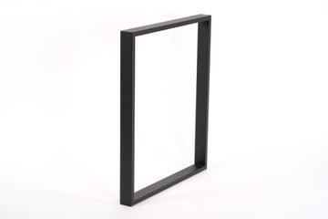 Nogi do stołu 70x72 cm Cejlon,6x2 stabilne czarne