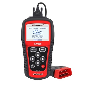 Konnwei KW808 OBD2 диагностический тестер и сканер аккумулятора