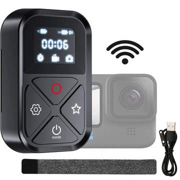 БЕСПРОВОДНОЙ ПУЛЬТ ПУЛЬТА ДЛЯ GOPRO HERO 10 9 8 MAX 80M