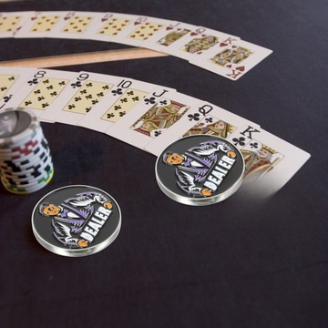 АКСЕССУАРЫ ДЛЯ ПОКЕРА ИГРОВЫЕ АКСЕССУАРЫ МАЛЕНЬКИЕ ДВУХСТОРОННИЕ ИГРОВЫЕ ФИШКИ