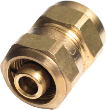 TECE ŚRUBUNEK PRZEJSCIOWY Z PIERŚCIENIEM Z MOSIĄDZ