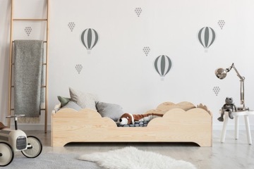 Łóżko drewniane dziecięce BOX 10 100x190cm ADK