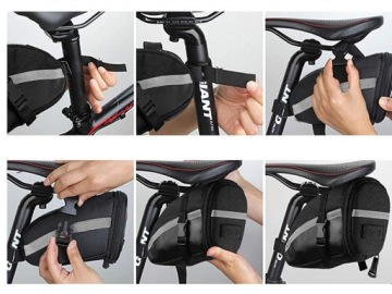 СУМКА-СЕДЛО ВЕЛОСИПЕДНАЯ СУМКА CYCLEVIBE SPLASH SMALL