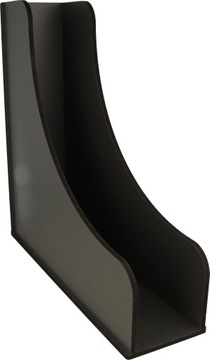 ПОДСТАВКА ДЛЯ ВИНИЛОВЫХ ПЛАСТИНОК, ГРАФИТОВЫЙ ВИНИЛОВЫЙ ОРГАНАЙЗЕР, 25 пластинок, 10 СМ