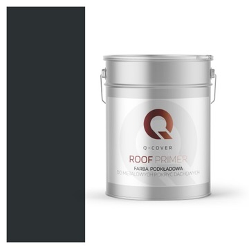 FARBA DACHOWA PODKŁADOWA SZARA ANTRACYTOWA 7016 SZARY ANTRACYT 10L DO DACHU