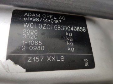 VECTRA C GTS 5D ДВЕРИ ЗАДНИЕ ПРАВЫЕ Z157