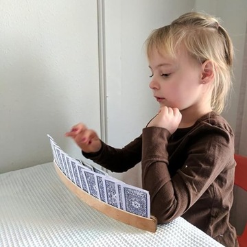 ПОДСТАВКА, ДЕРЕВЯННАЯ КАРТОЧКА, 2 ШТ. 33 СМ