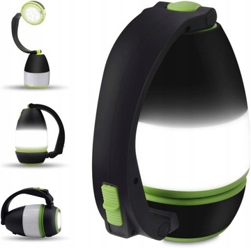 LAMPA TURYSTYCZNA LATARKA KEMPINGOWA LED POWERBANK