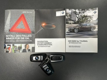 BMW Seria 5 F10-F11 Touring Facelifting 525d 218KM 2017 BMW 525 Bixenon! El.klapa Skóra Asystent Czujniki, zdjęcie 34