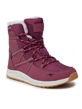 KangaRoos Śniegowce K-Ww Leyla Rtx 39348 000 6351 Grape