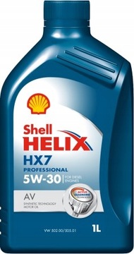 Масло Shell Helix HX7 Professional AV 5W-30 (1л)